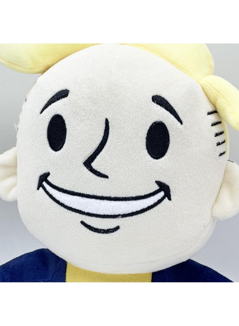 1 Pcs Fallout Vault Boy Plush Toy 27cm Idea Toy Gift For Fans Horror Stuffed Figure Doll For Kids And Adults Great Birthday Stuffers For Boys Girls