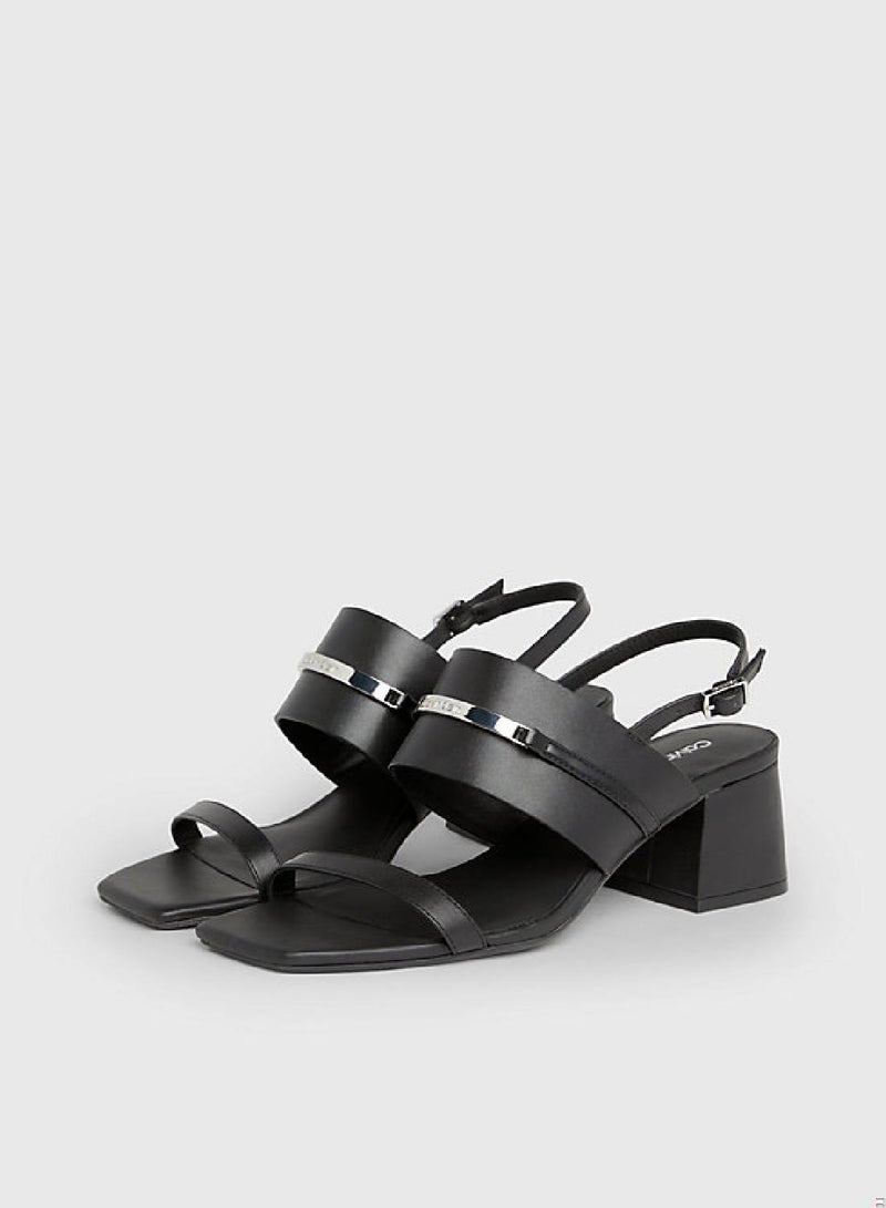 Leather Heeled Sandals