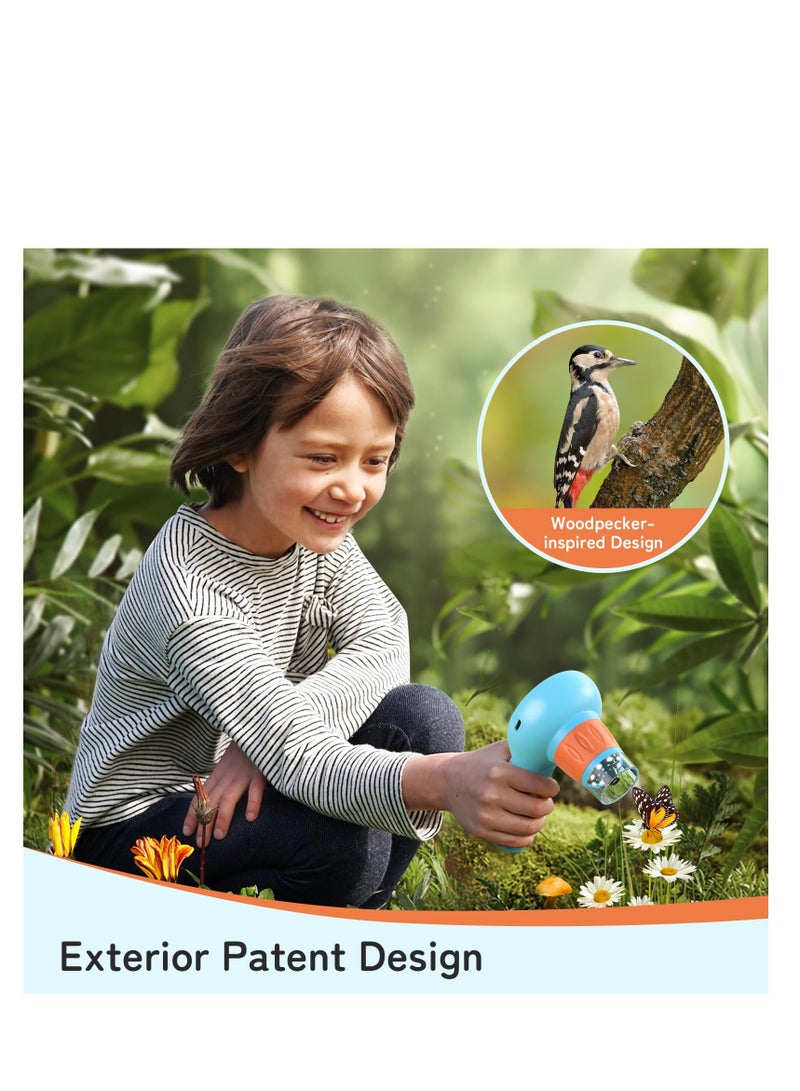 Handheld Microscope for Kids, 800X USB Microscope with 2