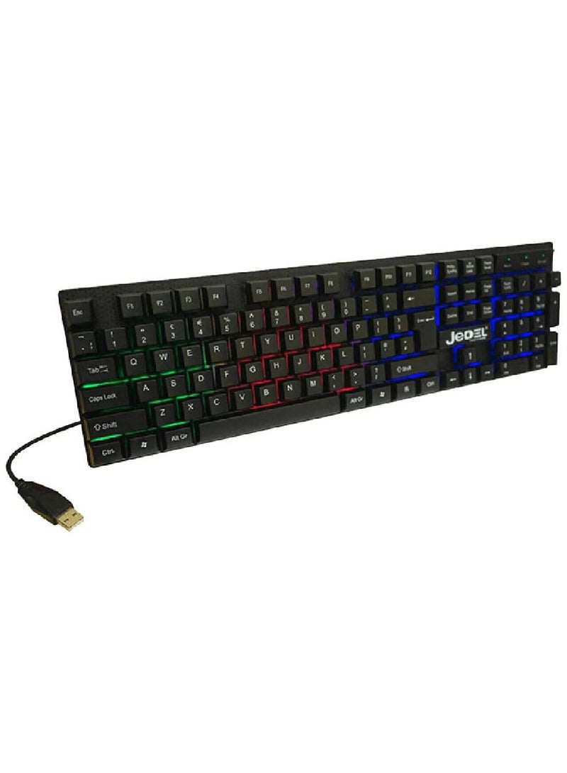 4 in1 Gaming Keyboard Whit Mouse pad Mouse Gaming Headset Wired Led Rgb Backlight Bundle For Pc Gamers and Xbox and PS4