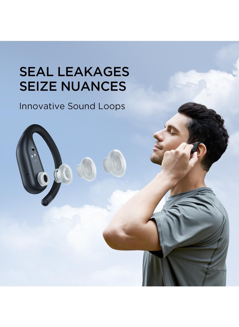 Fit Open Earbuds S50 Open-Ear Wireless Earbuds with Bluetooth 5.3-Grey