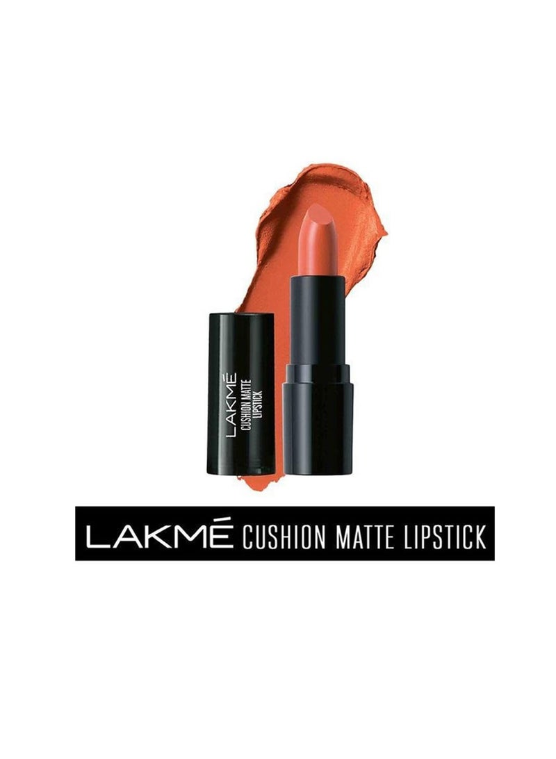 Lakme Cushion Matte Lipstick Orange Blossom 4.5 gm