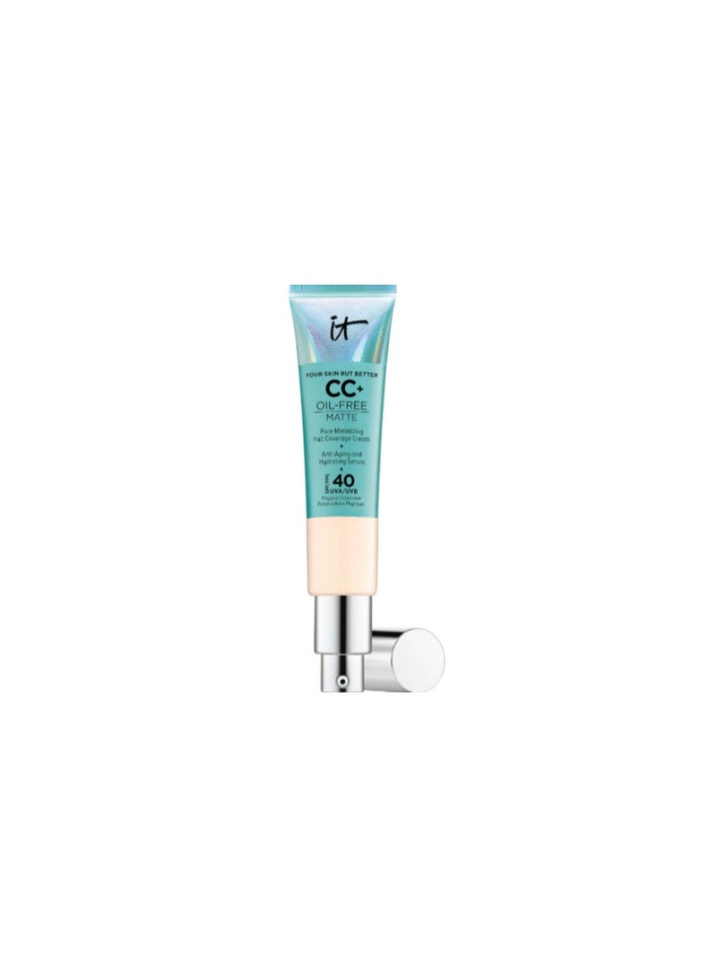 IT COSMETICS YOUR SKIN BUT BETTER CC+ OIL-FREE MATTE SPF40 - FAIR-LIGHT