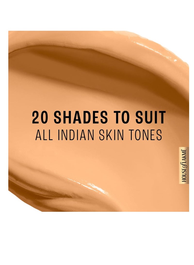 LAKMÉ 9To 5 P M Perfect Cover Drop Foundation Matte Finish For All Skin Type 3.5ml