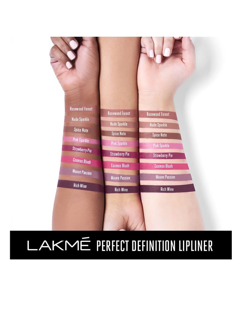 Lakmé Lip Liner Rosewood Forest  Matte