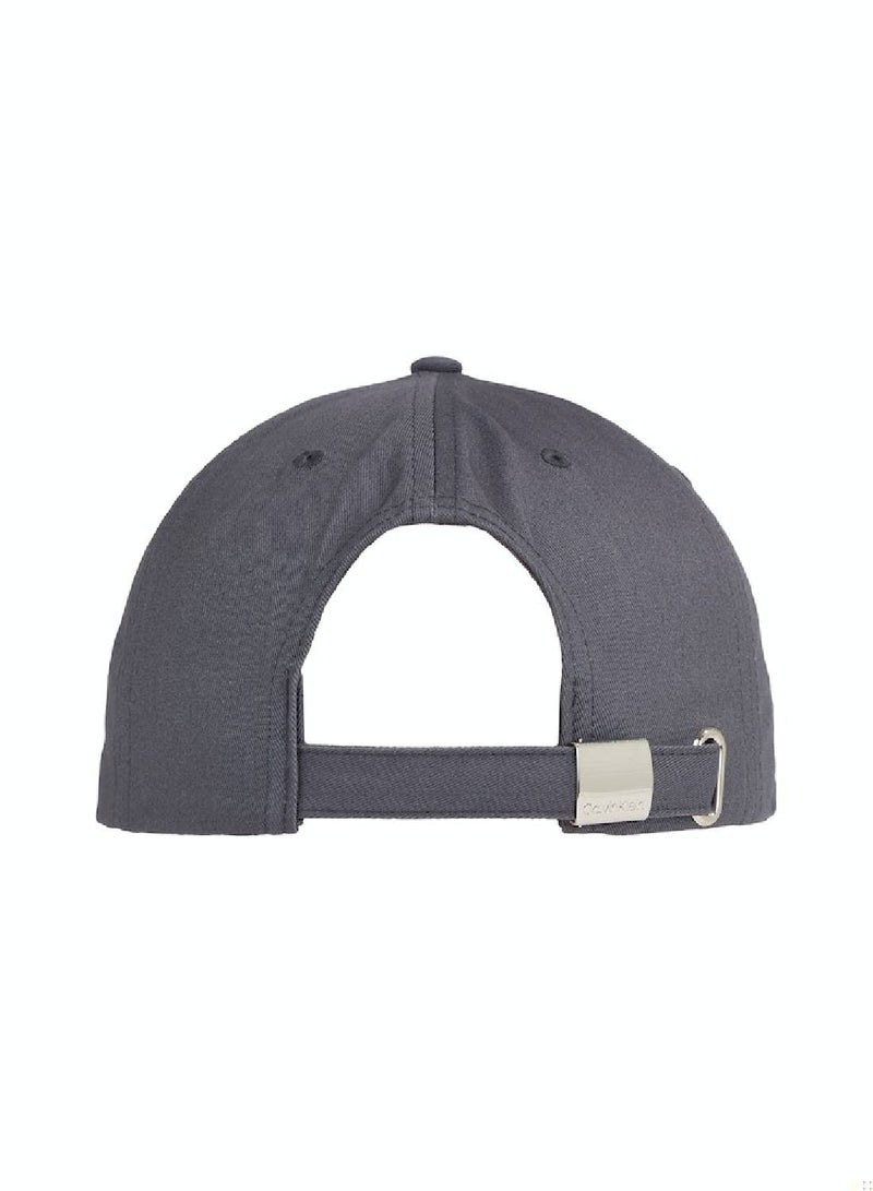 Men's Twill Cap -  organic cotton twill, Grey