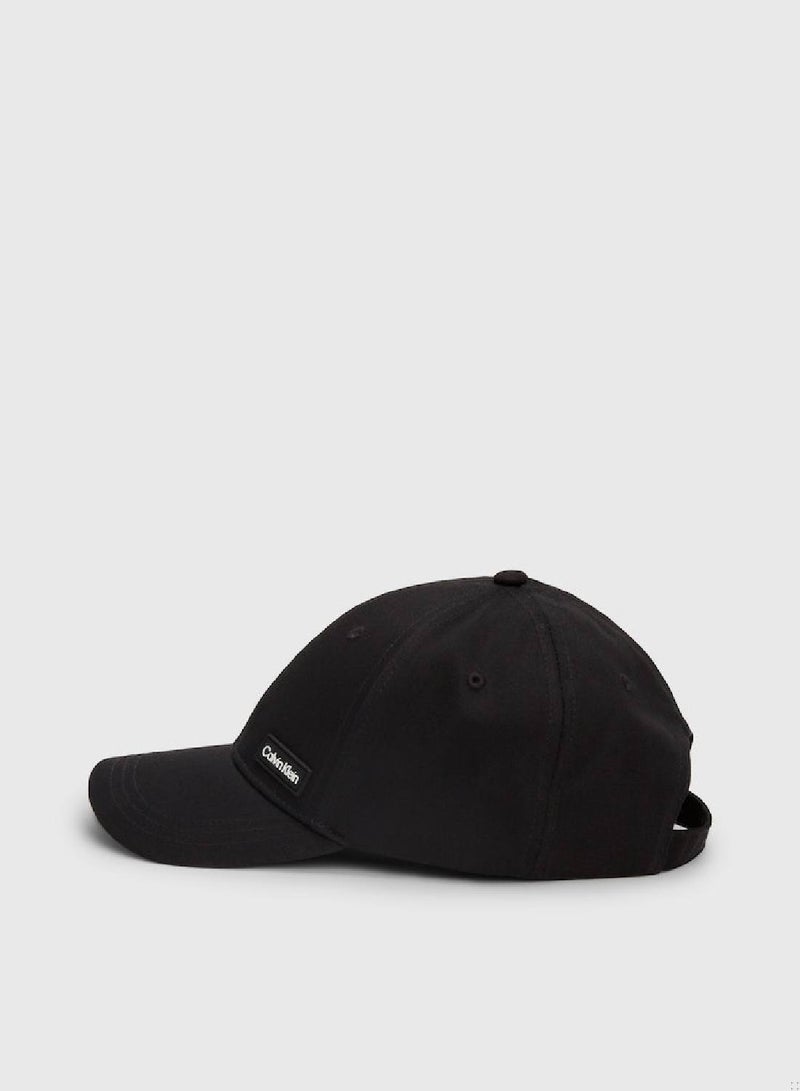 Men's Twill Cap - Organic cotton twill, Black