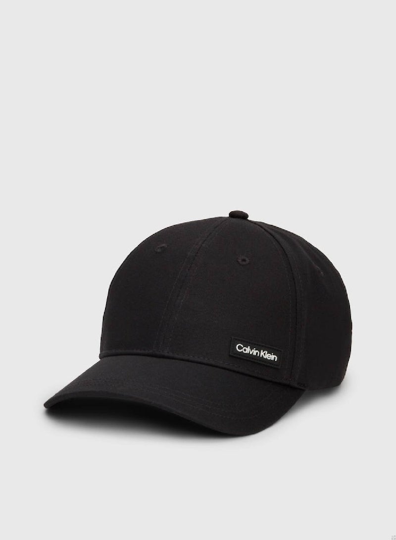 Men's Twill Cap - Organic cotton twill, Black