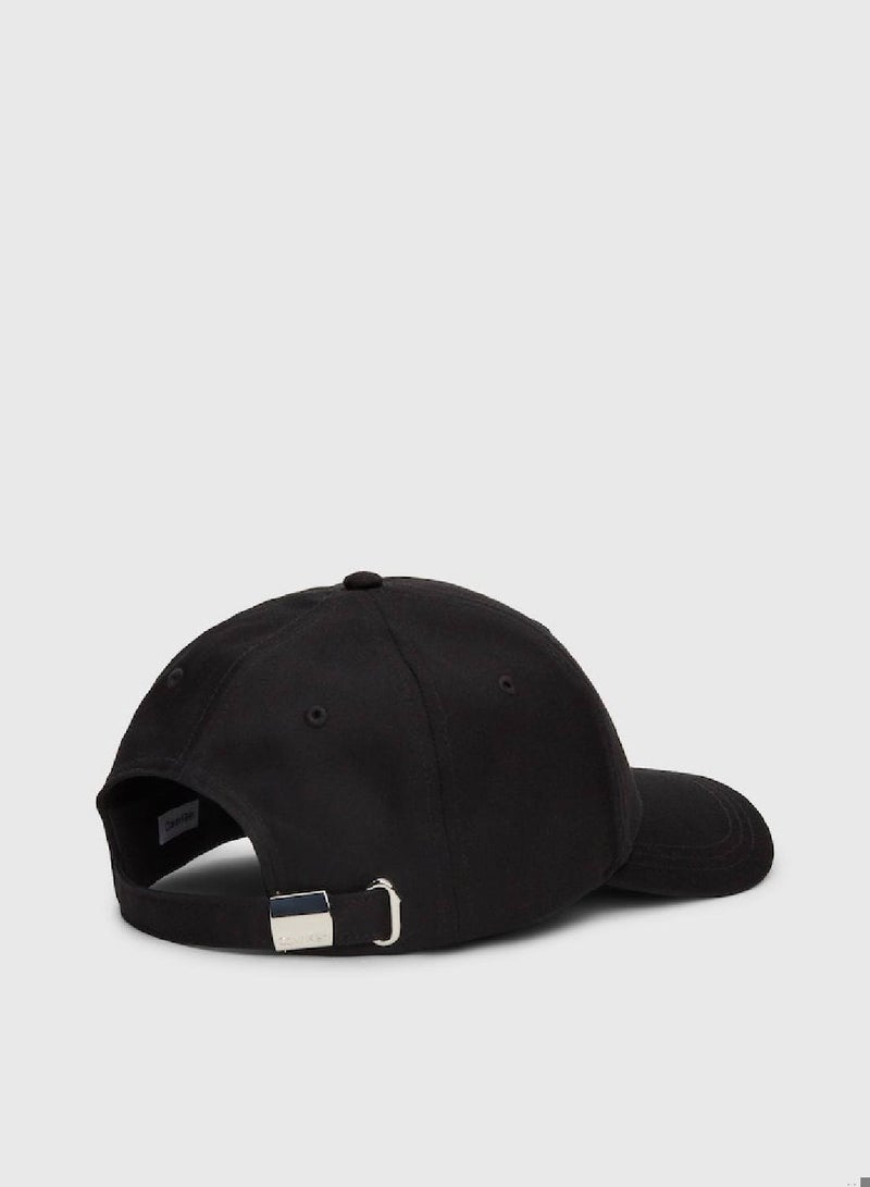 Men's Twill Cap - Organic cotton twill, Black