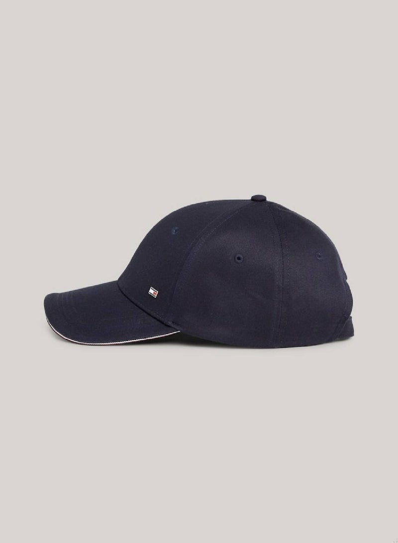 Men's Signature Flag Six-Panel Baseball Cap -  Pure organic cotton, Blue