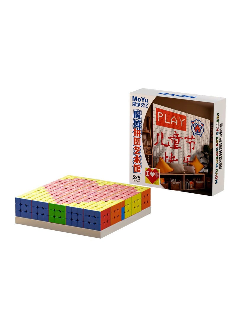 MoYu Mosaic Cubes (Mini Cubes) 5x5