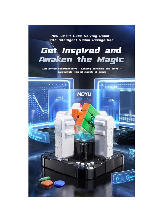 Moyu Cube Solving Robot