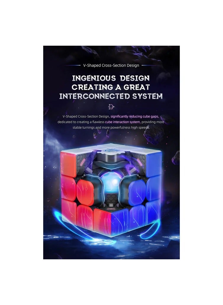 MoYu Super Weilong 8 Magnets Ball-Core UV Coated Lite Version 3x3 Speed cube