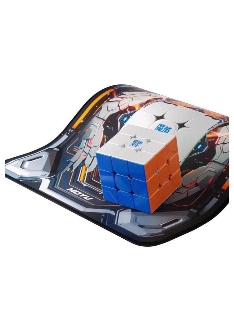 Moyu Cyberpunk Competition Mat Large Size - 87x32 cm Cube Protective Mat