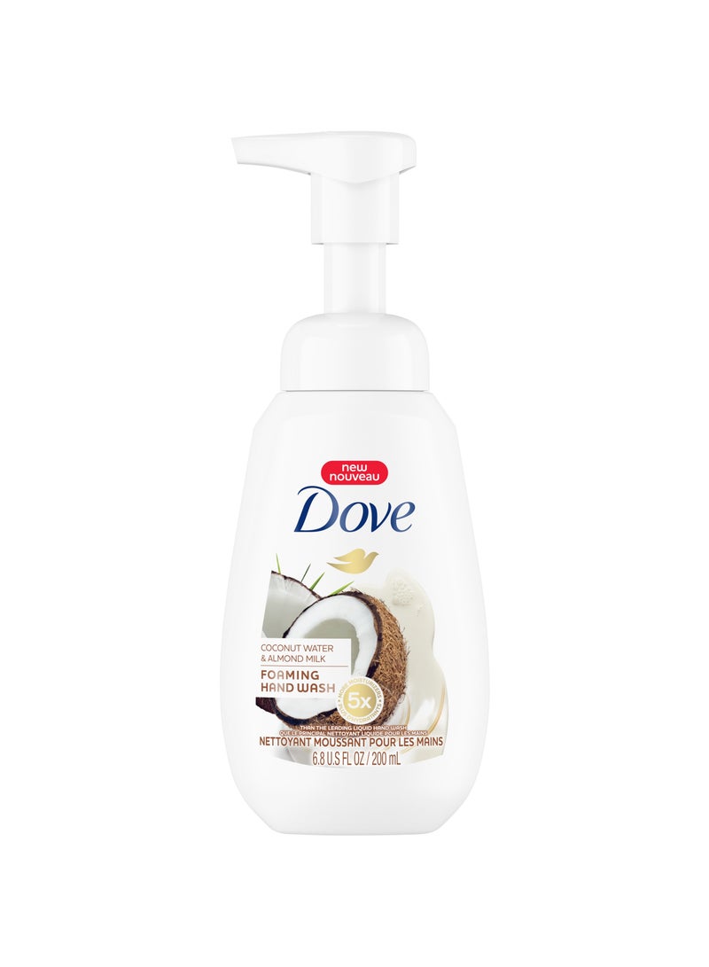 Foaming Hand Wash Coconut Water & Almond Milk 6.8 Oz