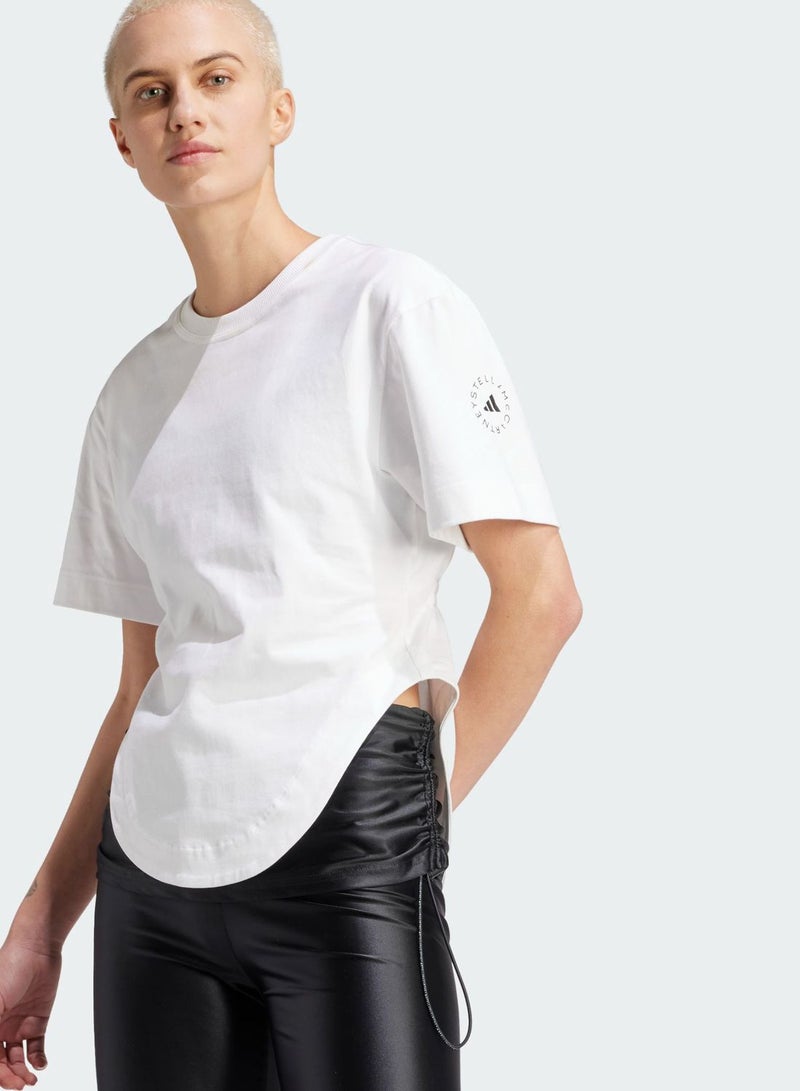 Curved Hem T-Shirt