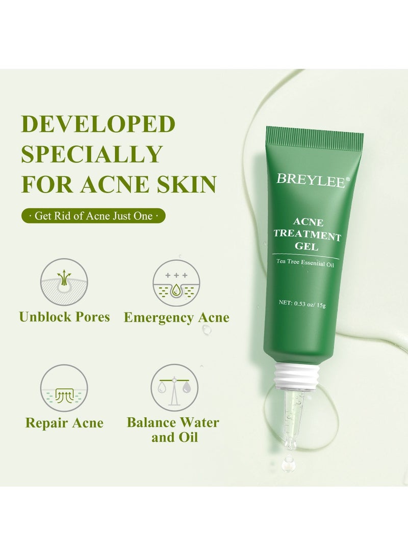 BREYLEE Tea Tree Acne Treatment Gel 15g