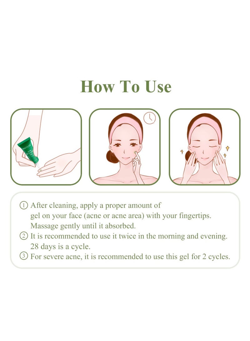 BREYLEE Tea Tree Acne Treatment Gel 15g