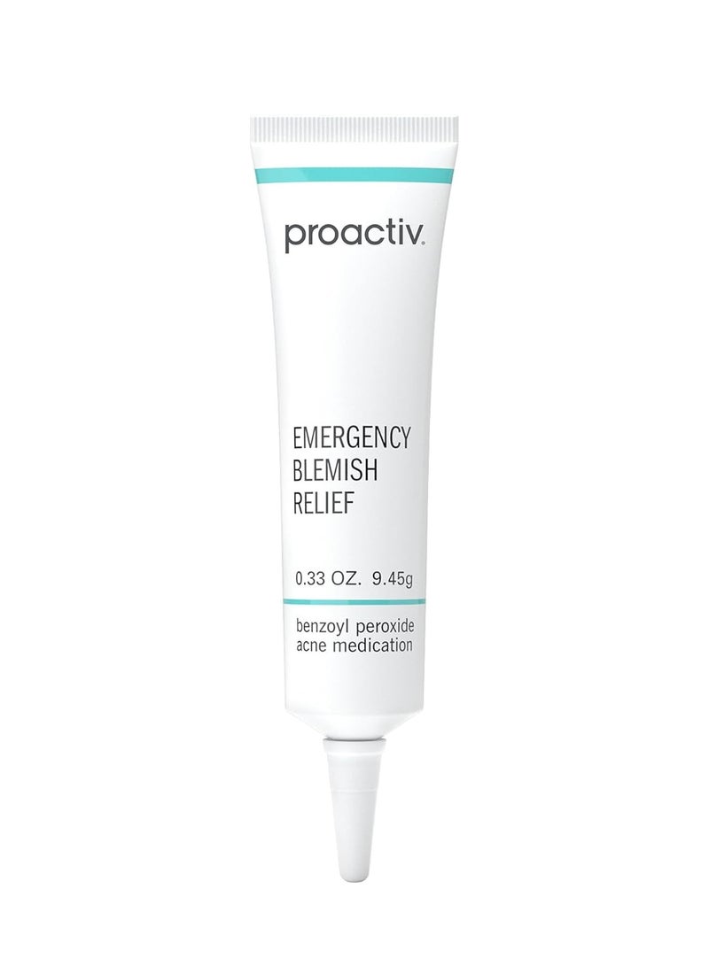 Proactiv Emergency Blemish Relief - Benzoyl Peroxide Gel - Acne Spot Treatment for Face and Body, .33 Oz