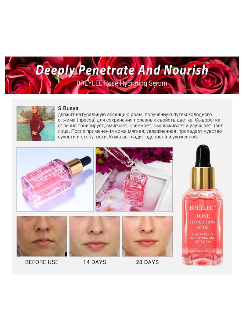 BREYLEE Essence Moisturizing Firming Facial Care Pink