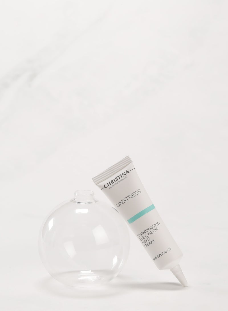 UNSTRESS | HARMONIZING EYE & NECK NIGHT CREAM 30 ML