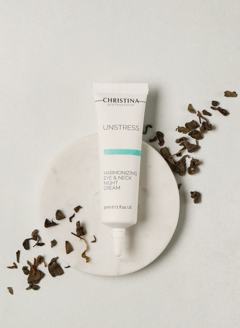 UNSTRESS | HARMONIZING EYE & NECK NIGHT CREAM 30 ML