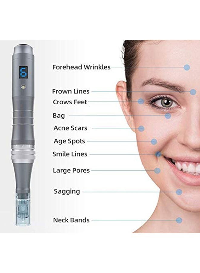 Dr. pen Ultima M8 Professional Microneedle Pen, Wireless Dermal Pen Skin Care Tools (2 pcs 16-pin)