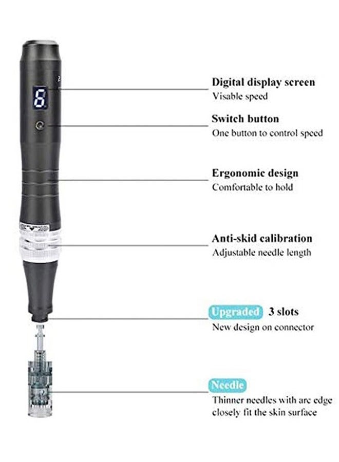 Dr. pen Ultima M8 Professional Microneedle Pen, Wireless Dermal Pen Skin Care Tools (2 pcs 16-pin)