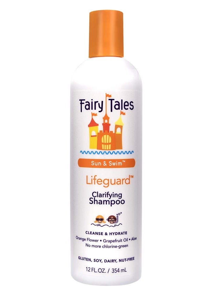 Fairy Tales Swim Shampoo for Kids - 12 oz | Made with Natural Ingredients in the USA | Chlorine Removal Swimmer Shampoo for Kids | No Parabens, Sulfates, or Synthetic dyes