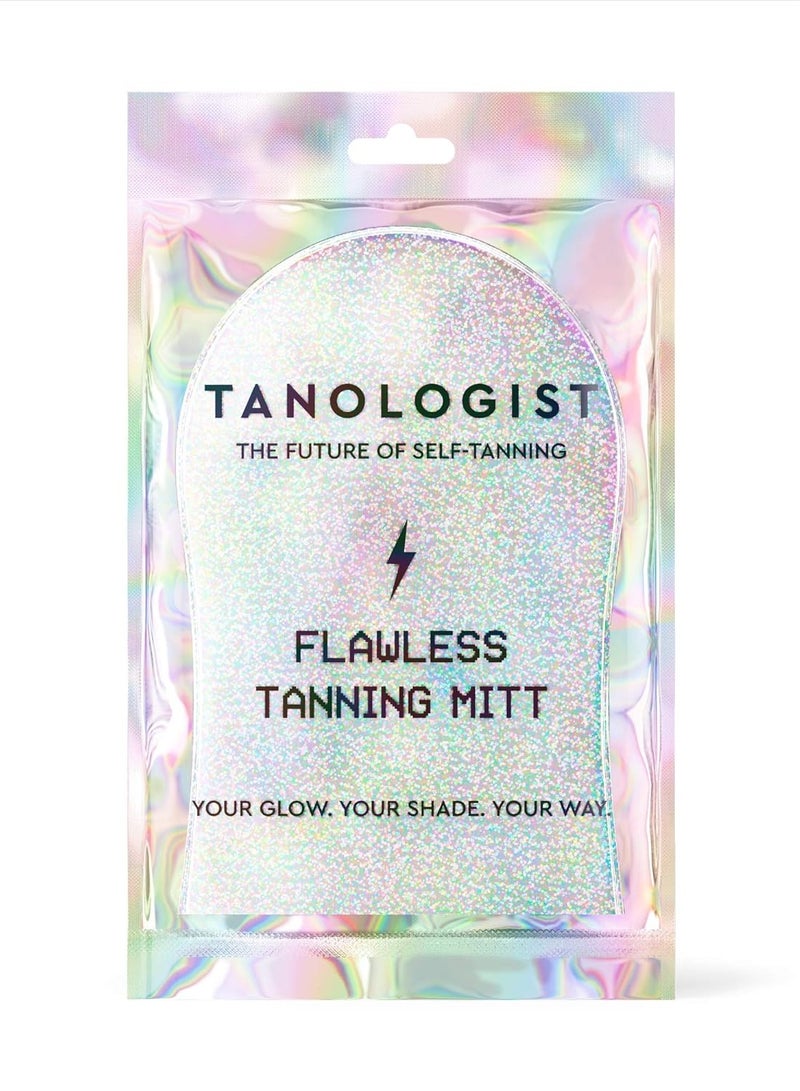 Tanologist Flawless Tanning Mitt - Reusable and Washable Self Tanner Applicator for Smooth and Streak Free Self Tan, 1 Count