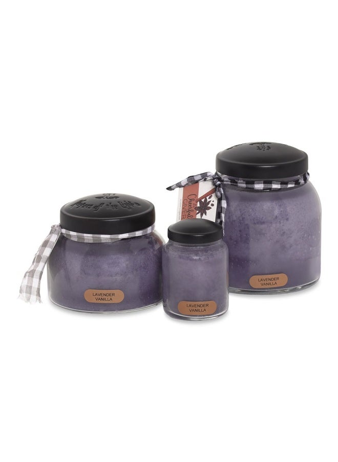 Papa Jar Candle, Lavender Purple - 963 Gm