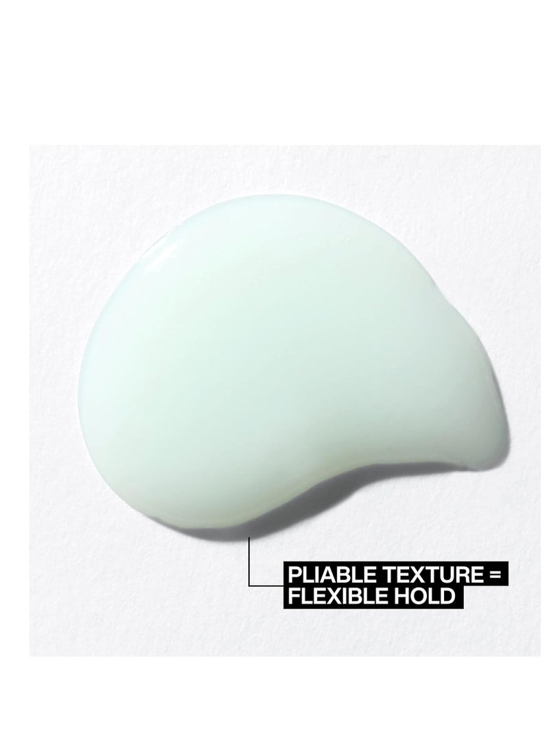 Redken Pliable Paste For Hair Styling with Flexible Hold |Adds Lightweight, Flexible Texture & Moisture | Natural Finish | No Flaking | Medium Hold Control | For All Hair Types | 5 Oz