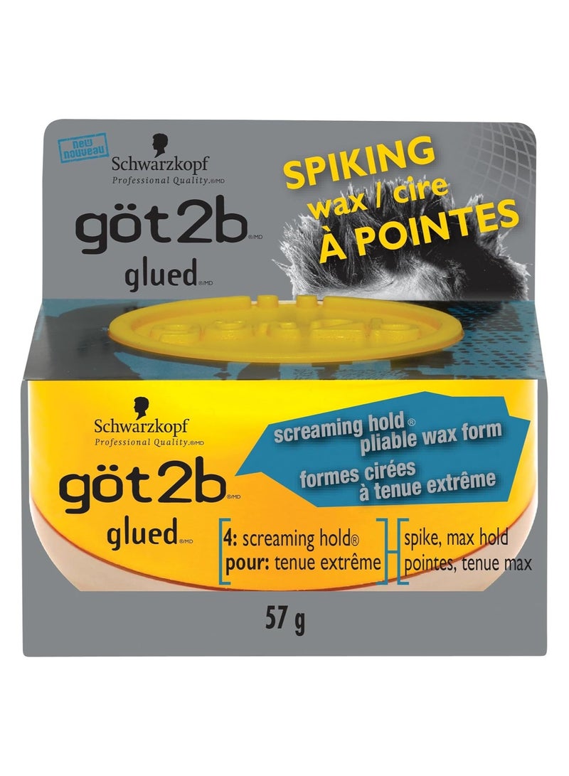 Schwarzkopf Got2b Glued Spiking Wax Screaming Hold 57g