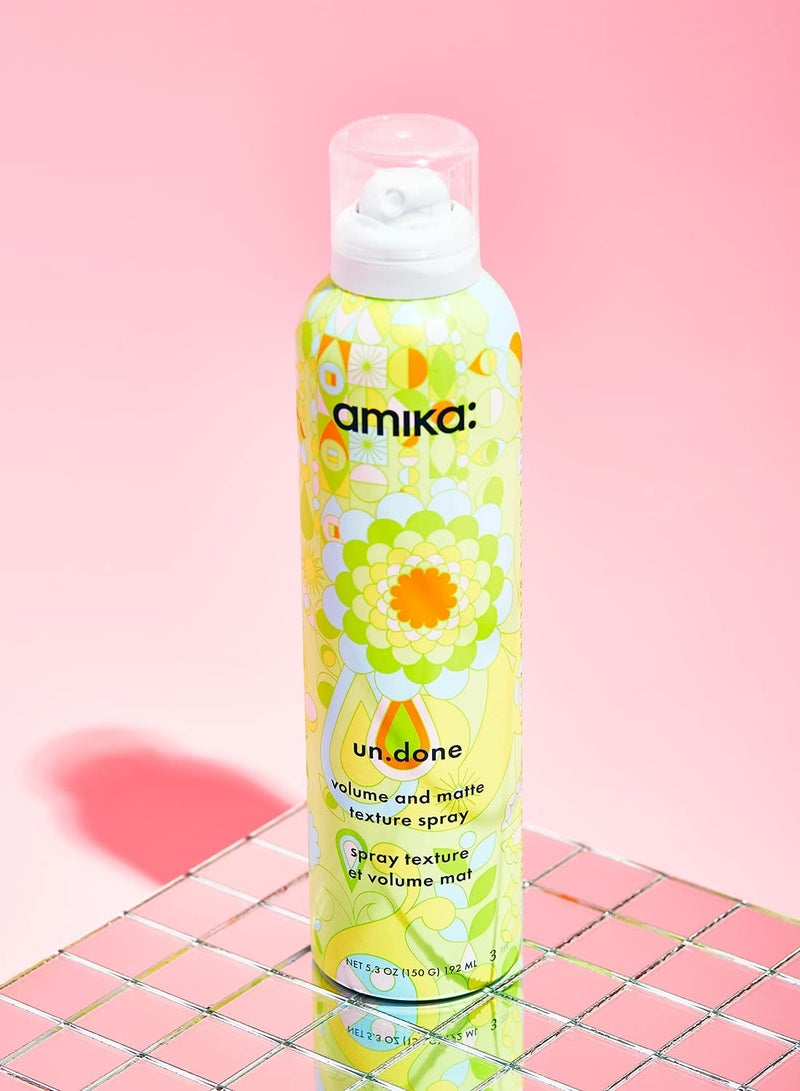 amika un.done volume & matte texture spray