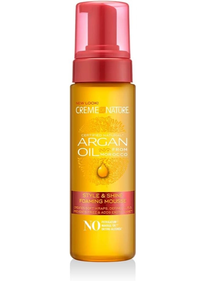 Creme of Nature Lotion Foaming Styling Lotion with Argan Oil
