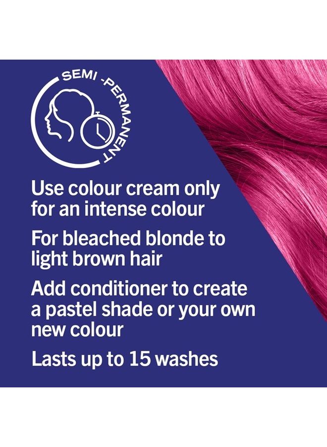 Live Color Xxl Ultra Brights 93 Shocking Pink Semi-Permanent Pink Hair Dye