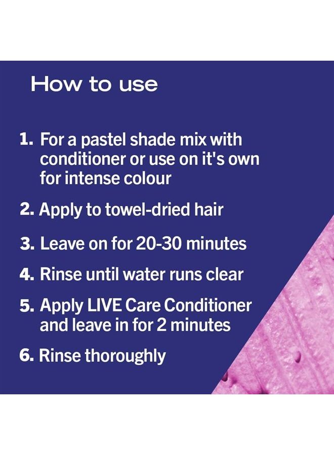 Live Color Xxl Ultra Brights 93 Shocking Pink Semi-Permanent Pink Hair Dye
