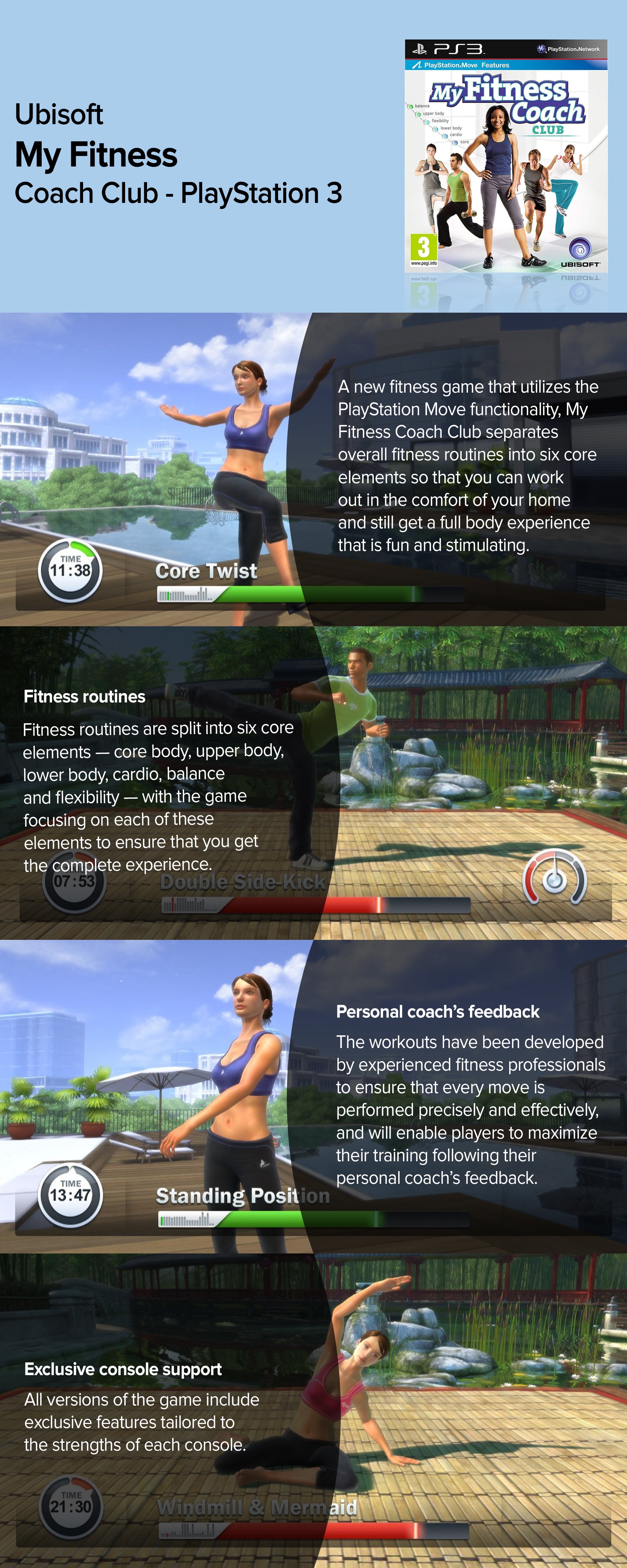 My Fitness Coach Club (Intl Version) - Fitness - PlayStation 3 (PS3)