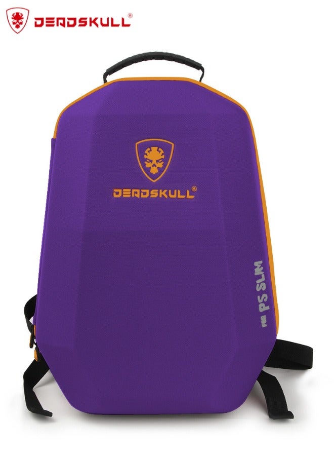 PlayStation 5 Slim Travel BackPack 2.O for PS5 Slim Console Shockproof Bag - Purple