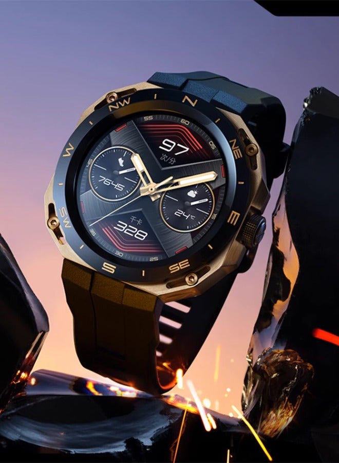 WATCH GT Cyber 46mm Smartwatch Shining Gold Black