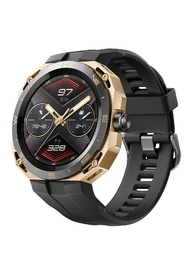 WATCH GT Cyber 46mm Smartwatch Shining Gold Black