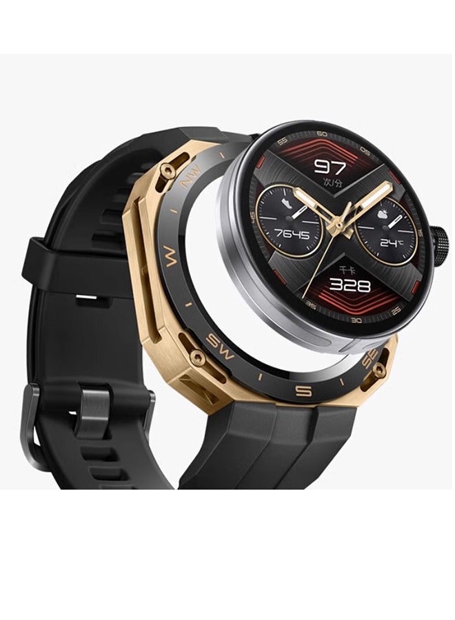 WATCH GT Cyber 46mm Smartwatch Shining Gold Black