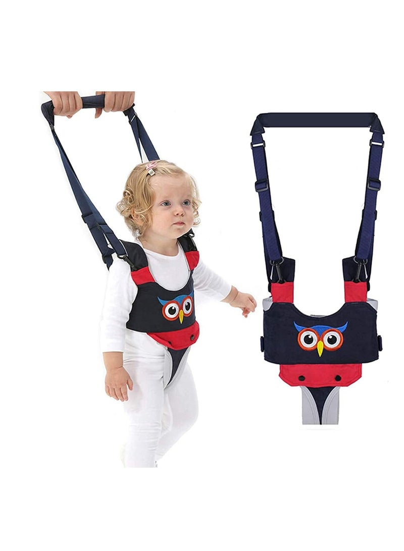 Baby Walker Handheld Kids Toddler Walking Harness Helper Assistant Protective Belt Child Activity Walker Adjustable Standing Up Walking Learning Helper for Toddler 7 24 Month Blue