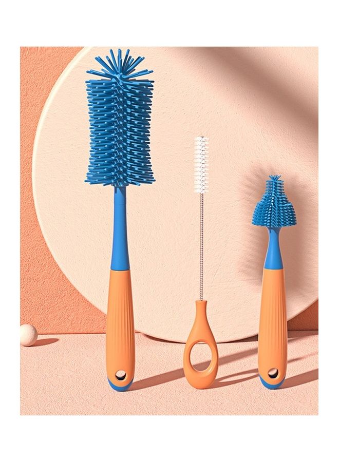 Baby Pacifier Straw 360° Rotating Cup Cleaning Tool Bottle Brush