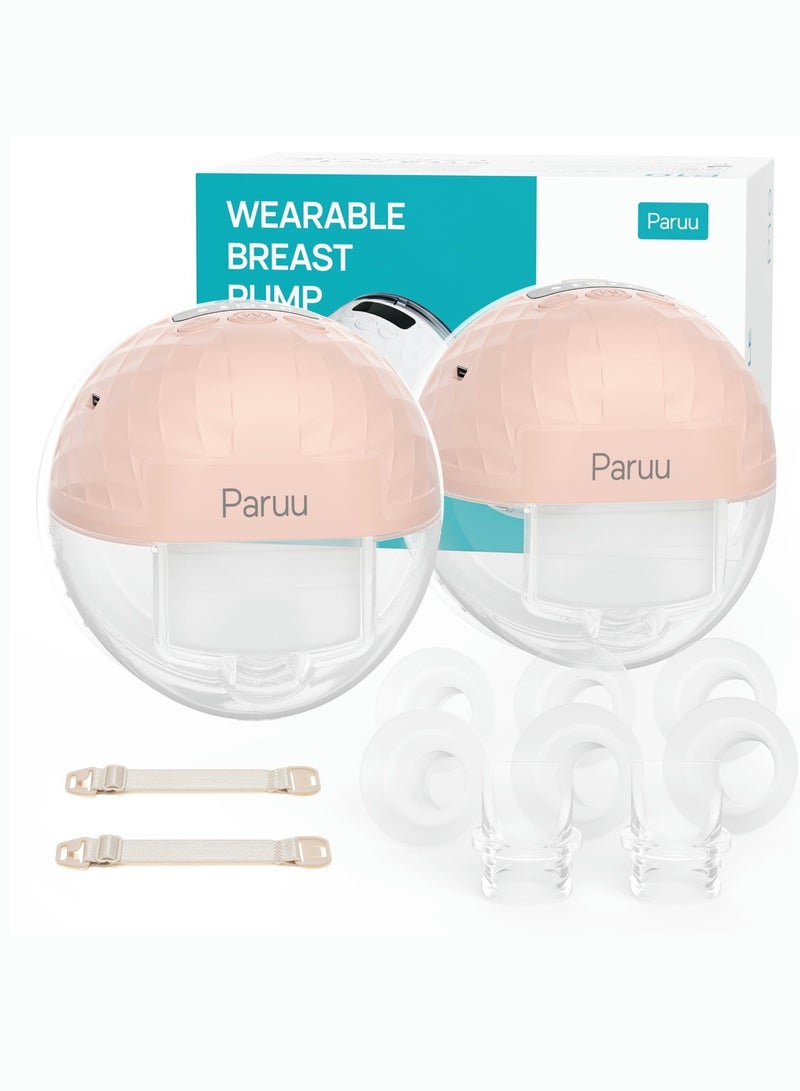 P10 Hands-Free Breast Pump Wearable, Low Noise, 4 Modes & 9 Levels, Electric Breast Pump Portable, Smart Display