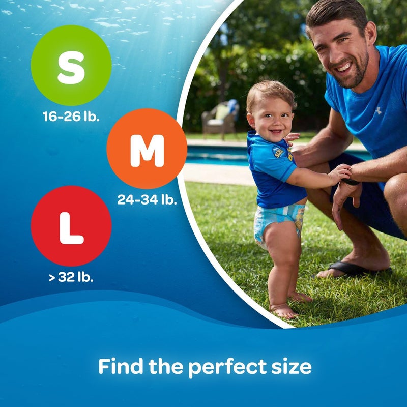 Little Swimmers Disposable Swimpant Diapers, Size L, 14+ Kg, 10 Count