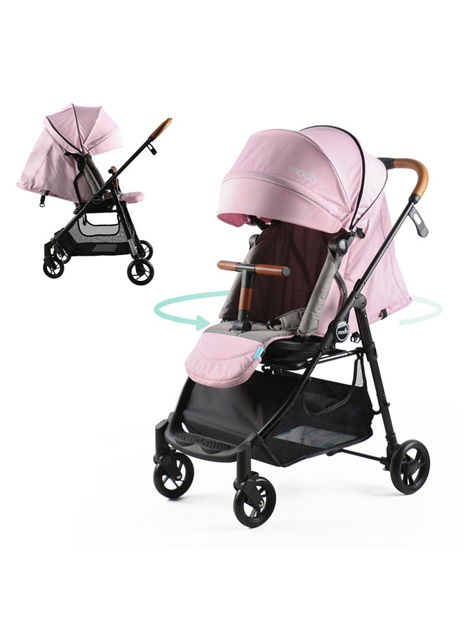 Revo 360 Rotating Stroller, Pink