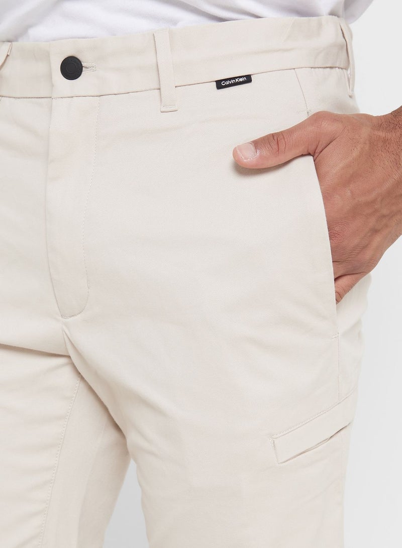 Modern Twill Slim Cargo