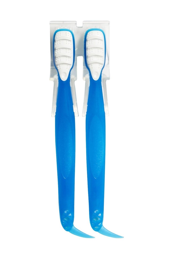 Crest Scope | Mini Brushes-Disposable Toothbrushes with Toothpaste and Pick for Work or Travel (12count, 6 Pack (12 Brushes))