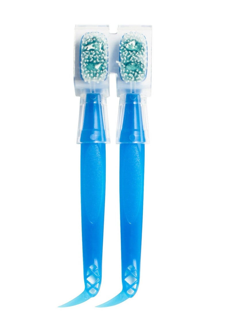 Crest Scope | Mini Brushes-Disposable Toothbrushes with Toothpaste and Pick for Work or Travel (12count, 6 Pack (12 Brushes))